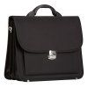 Aktovka REAbags 7416-T - černá/nikl