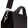 Aktovka REAbags 7416-T - černá/nikl
