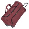 Travelite Basics Fresh Wheeled Duffle Bordeaux – cestovní taška na kolečkách, produktový záběr 5