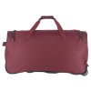 Travelite Basics Fresh Wheeled Duffle Bordeaux – cestovní taška na kolečkách, produktový záběr 2