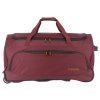 Travelite Basics Fresh Wheeled Duffle Bordeaux – cestovní taška na kolečkách, vnitřní prostor