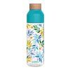 Quokka Tritanová láhev Ice 840 ml - leaves