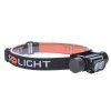 Solight LED čelová nabíjecí svítilna, 650lm, Li-ion, USB