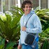 XD Design Boxy Sling crossbody taška - modrá