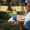 Quokka Nerezová termoláhev Solid 510 ml - Duhová