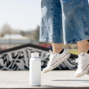 Quokka Nerezová termoláhev Solid Powder 510 ml - Bílá