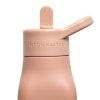 Neon Kactus dětská silikonová láhev 340 ml - růžová