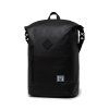 Herschel Roll Top Backpack Black 23l