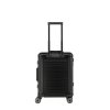 Travelite Next 4w S Front pocket Black – cestovní kufr, produktový záběr 4