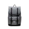 Herschel Little America™ Mid - Raven Crosshatch 21L