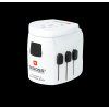 SKROSS cestovní adaptér PRO Light USB, 6.3A max., vč. USB nabíjení, uzemněný, UK+USA+Austrálie/Čína