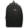 Enrico Benetti Hamburg 15" Notebook Backpack Black 25l