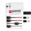 SKROSS cestovní adaptér MUV USB A+C, USB nabíjení 5.4A, univerzální pro 150 zemí