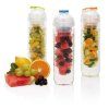 Láhev s košíkem na ovoce Get Fit, 500ml, Loooqs, čirá/modrá