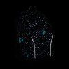 Bagmaster SET SUPERNOVA 23 A studentský set - černo tyrkysový
