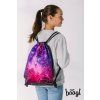 BAAGL 3 SET Skate Galaxy: batoh, penál, sáček