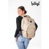BAAGL Batoh Coolmate Beige  + BAAGL Sáček na obuv zdarma