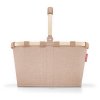 Reisenthel Carrybag Frame Twist Coffee – nákupní košík, produktový pohled 2