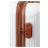 Travelite Bali L White/Cognac – cestovní doplněk, detail zámku, záběr 9