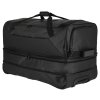Travelite Basics Wheeled Duffle exp. Black – cestovní taška na kolečkách, vnitřní prostor