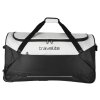 Travelite Basics Trolley Travel Bag Black/white – cestovní taška na kolečkách, produktový záběr 3