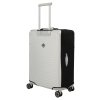 Travelite Luggage Cover M Transparent – obal na kufr, šikmý pohled, záběr 4
