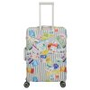 Travelite Luggage Cover M Tickets – obal na kufr, pohled zepředu, záběr 5