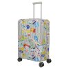 Travelite Luggage Cover M Tickets – obal na kufr, šikmý pohled