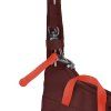Pacsafe taška GO TECH CROSS BODY garnet red