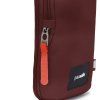 Pacsafe taška GO TECH CROSS BODY garnet red