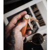 Orbitkey Kožená klíčenka 2.0 Saffiano - Olive