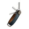 Orbitkey Kožená klíčenka 2.0 Crazy Horse - Marine Blue
