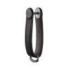 Orbitkey Kožená klíčenka 2.0 Crazy Horse - Obsidian Black & Red