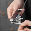 Orbitkey Kožená klíčenka 2.0 - Charcoal