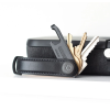 Orbitkey Kožená klíčenka 2.0 - Charcoal