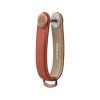 Orbitkey 2.0 Waxed Canvas - Brick Red