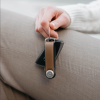 Orbitkey Klíčenka z prémiové nappa kůže 2.0 Hybrid Leather - Acorn