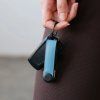 Orbitkey Klíčenka z prémiové nappa kůže 2.0 Hybrid Leather - Lake Blue