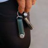 Orbitkey Klíčenka z prémiové nappa kůže 2.0 Hybrid Leather - Pine Green