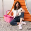 Reisenthel Carrybag Frame Twist Pink – nákupní košík, fotografie v prostředí 4