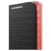 Travelite Mooby S Front pocket Red – cestovní doplněk, detail zipu