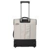 Travelite Crosslite 5.0 2w S exp. White Sand – cestovní kufr, pohled zezadu