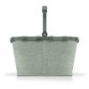 Reisenthel Carrybag Frame Twist Sage – nákupní košík, celkový pohled