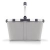 Reisenthel Carrybag Herringbone Grey – nákupní košík, celkový pohled