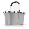 Reisenthel Carrybag Herringbone Grey – nákupní košík, produktový pohled 4
