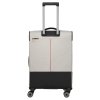 Travelite Crosslite 5.0 M White Sand – cestovní doplněk, pohled zezadu
