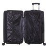 OUTDOOR GEAR Sada cestovních kufrů Stellar TR-407/3 PP - černá