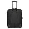 Travelite Kick Off Wheeled Duffle S Black 44L – cestovní taška na kolečkách, pohled zezadu
