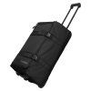 Travelite Kick Off Wheeled Duffle L Black 65L
