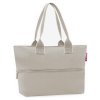 Reisenthel Shopper E1 Herringbone Sand – nákupní taška, celkový pohled